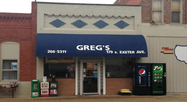Storefront of Greg's Market