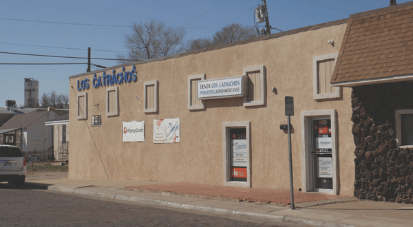 Storefront of Los Catrachos