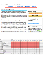 Financial Projections Excel Sheet